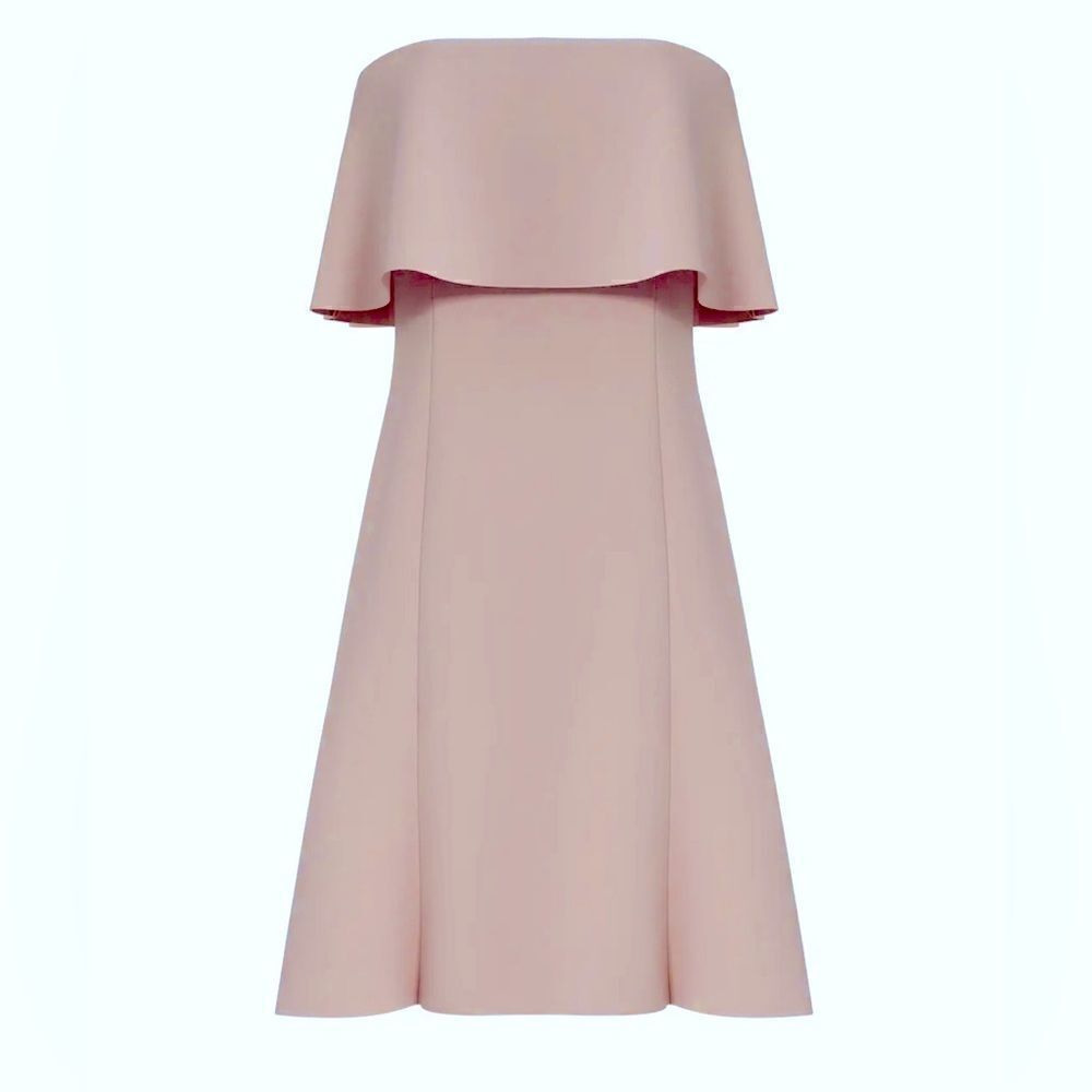 Elizabeth and James Biscuit Pink Hickory Dress- Light Blush Pink/ Size 6